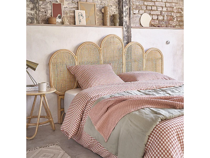 Tête de lit en rotin et cannage 160 cm