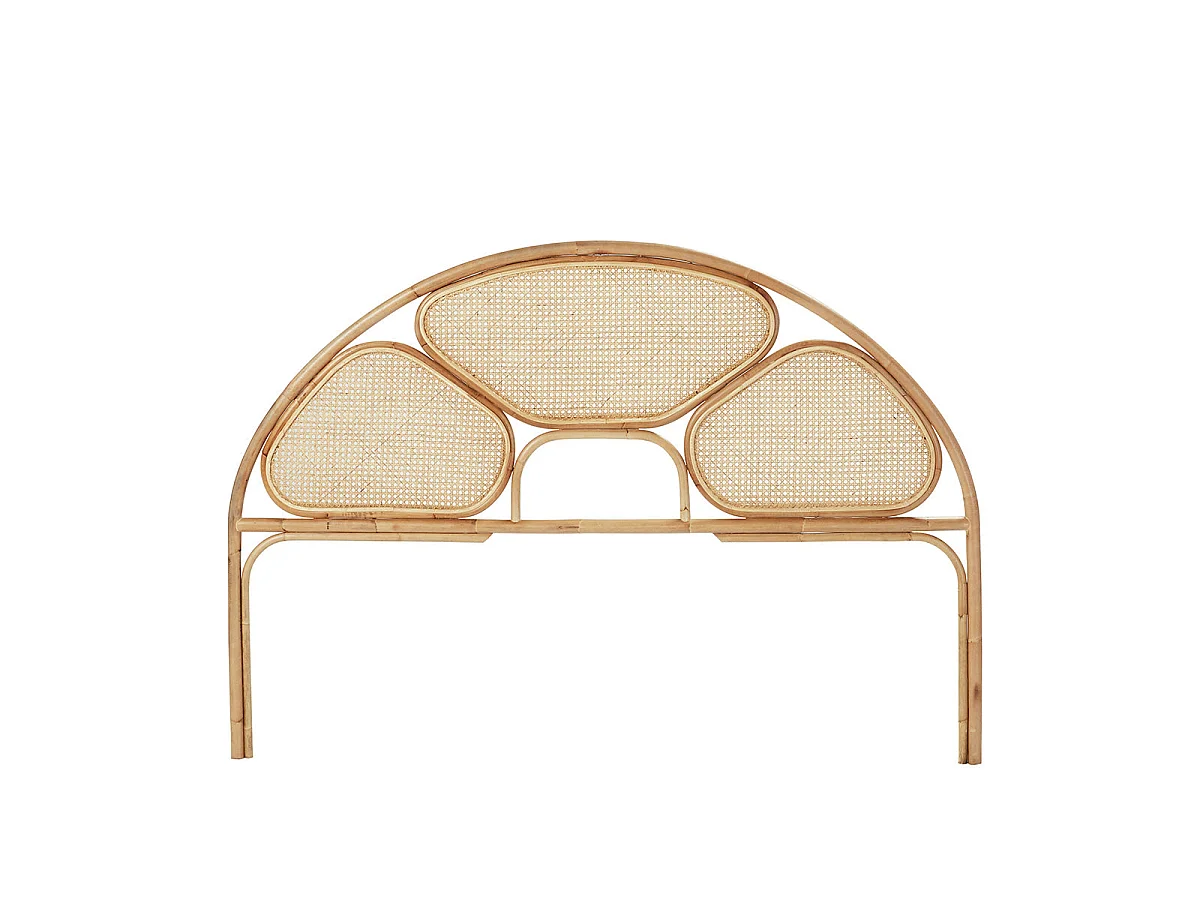 Tête de lit en cannage et rotin 160 cm