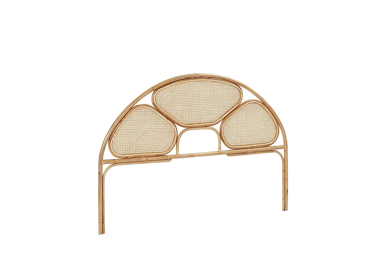 Tête de lit en cannage et rotin 160 cm