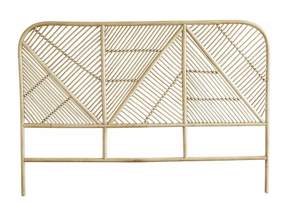 Tête de lit en rotin naturel 160 cm