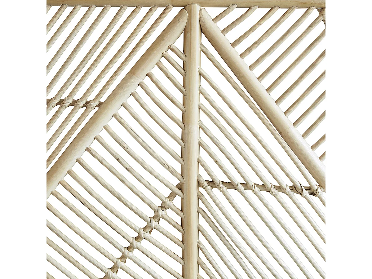 Tête de lit en rotin naturel 160 cm