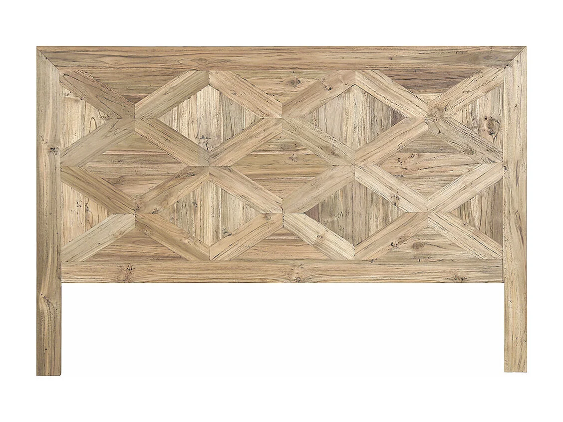 Cabecero de cama de madera teca reciclada maciza 160 cm