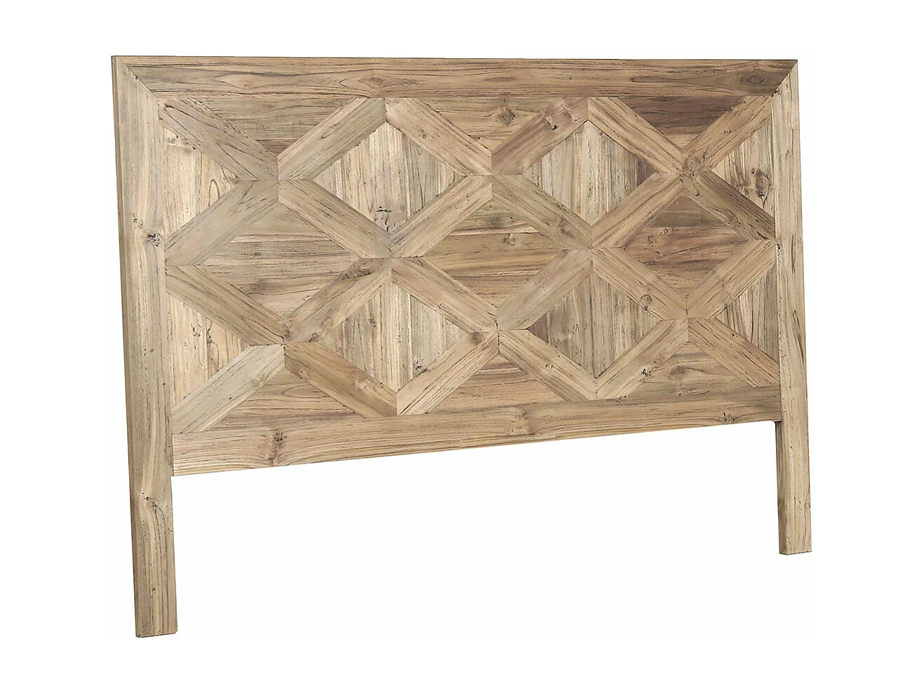 Cabecero de cama de madera teca reciclada maciza 160 cm