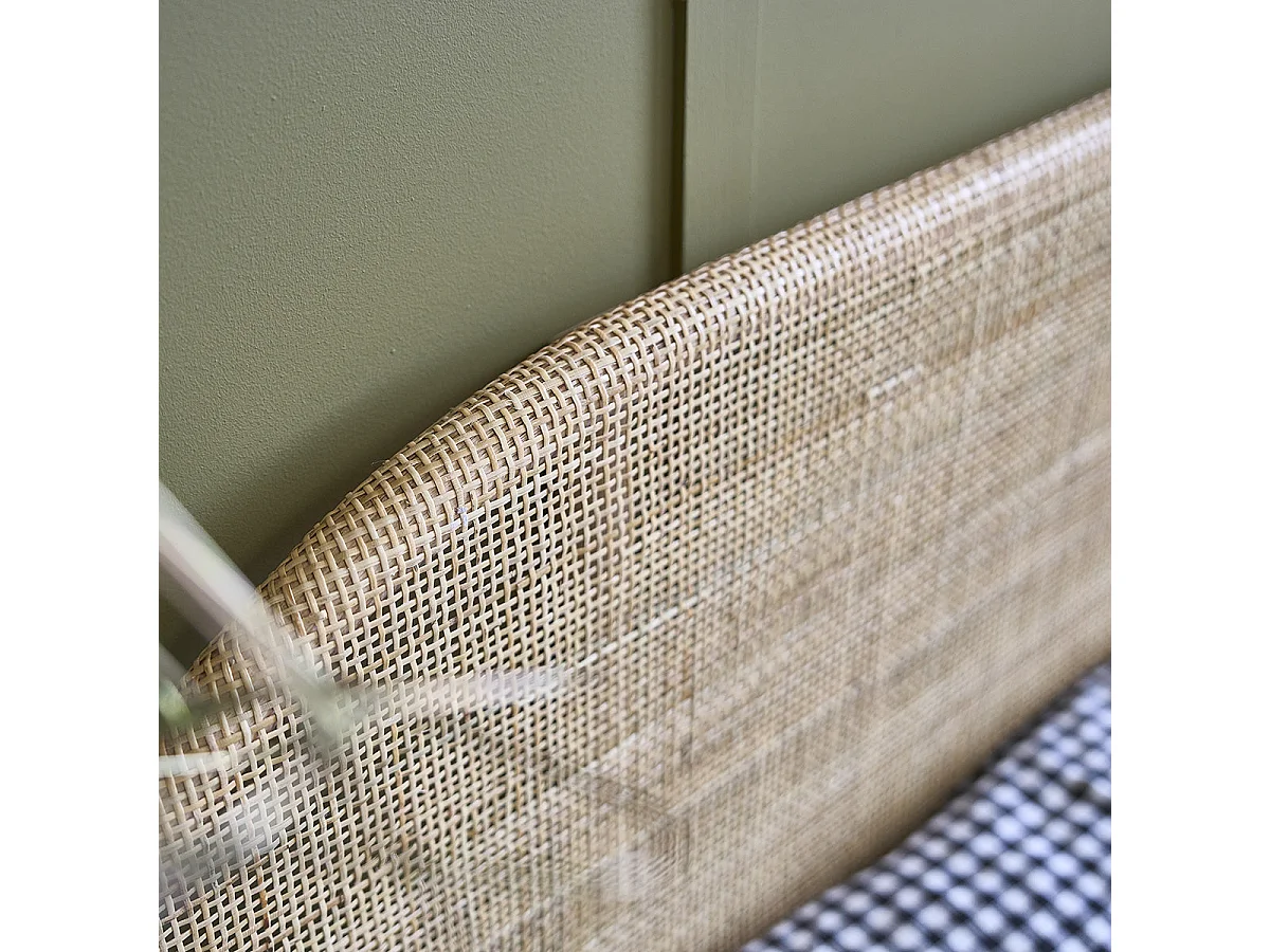 Testiera in rattan 180 cm