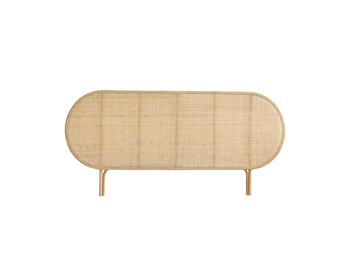 Tête de lit en rotin 180 cm