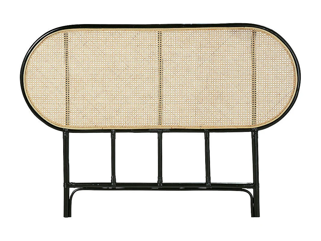 Testiera in rattan e cannage