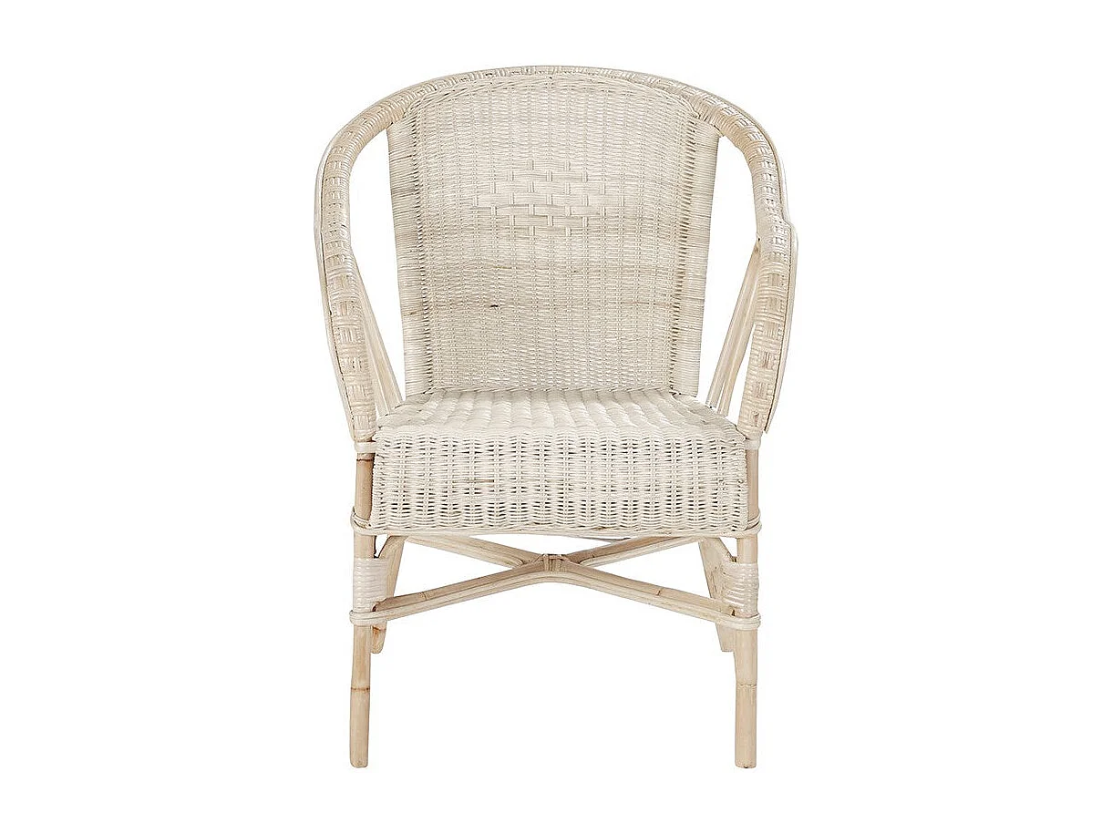 Poltrona in rattan naturale