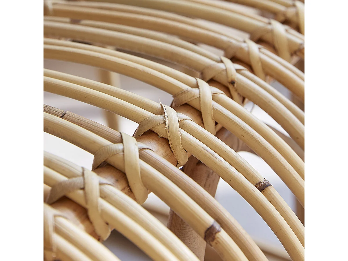 Poltrona comfort in rattan