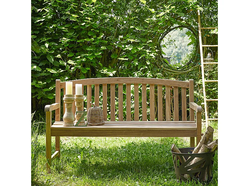 Panchina in legno di teak