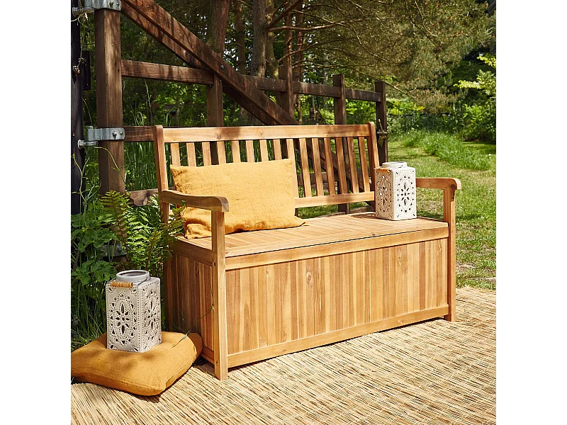 Banc de jardin en acacia massif