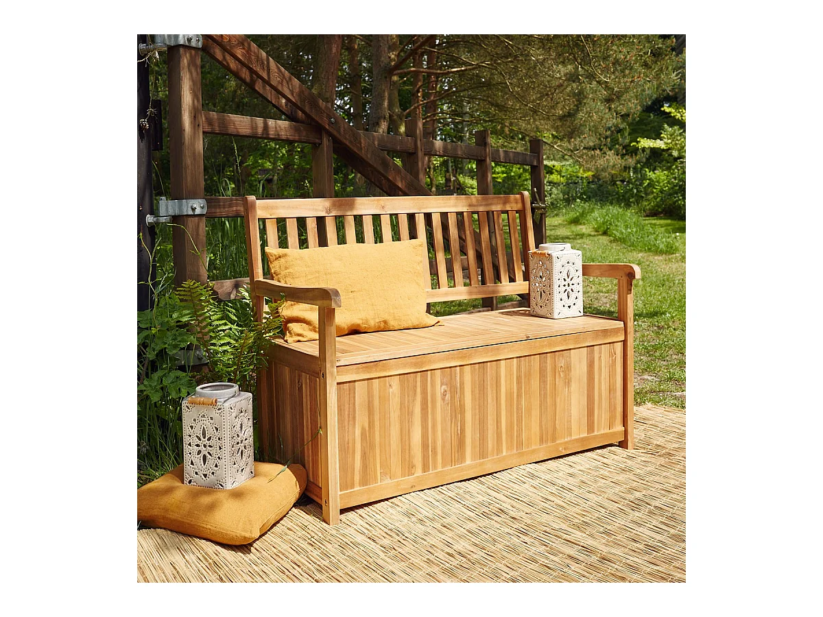 Banc de jardin en acacia massif