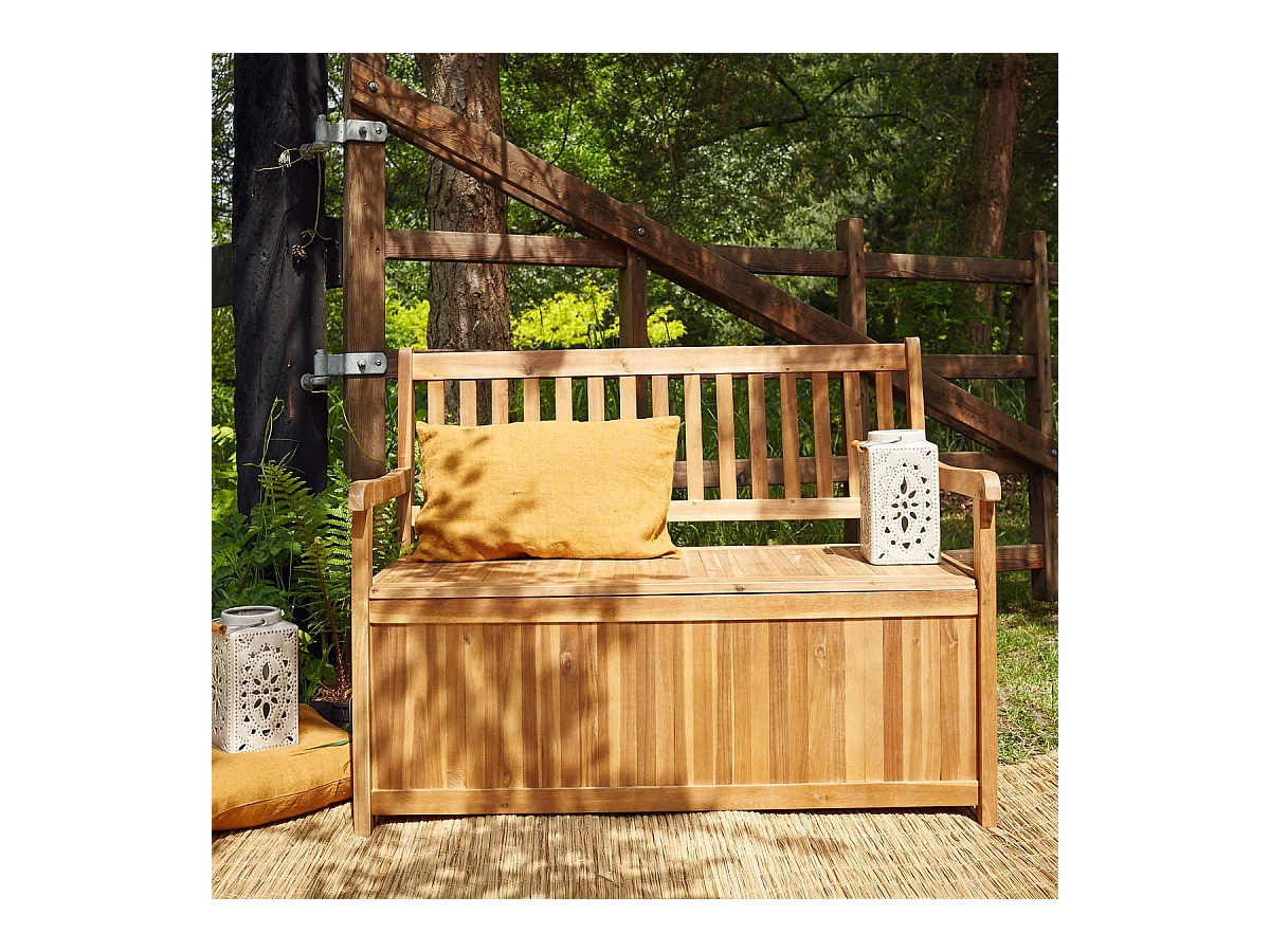 Banc de jardin en acacia massif