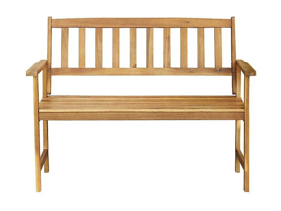 Panca da giardino in legno massello di acacia