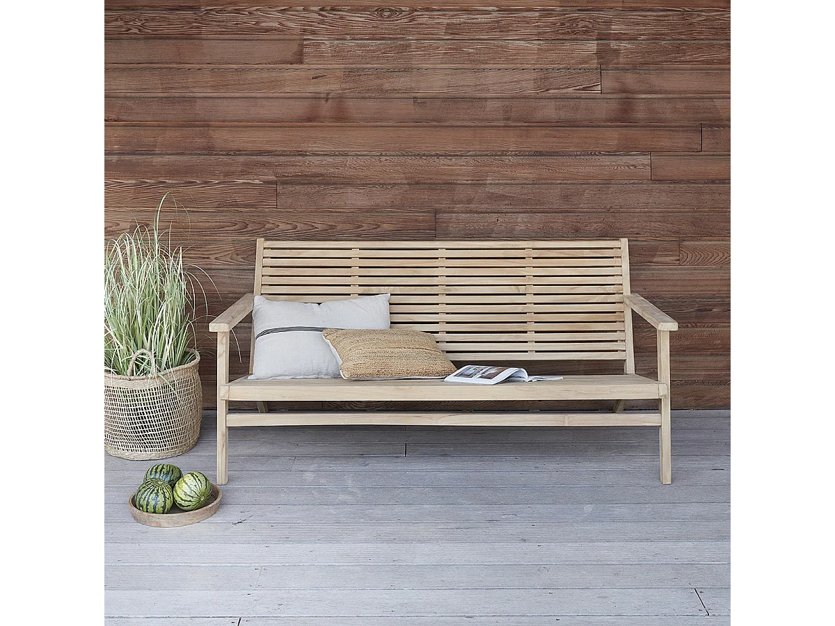 Panchina in teak massello 160 cm