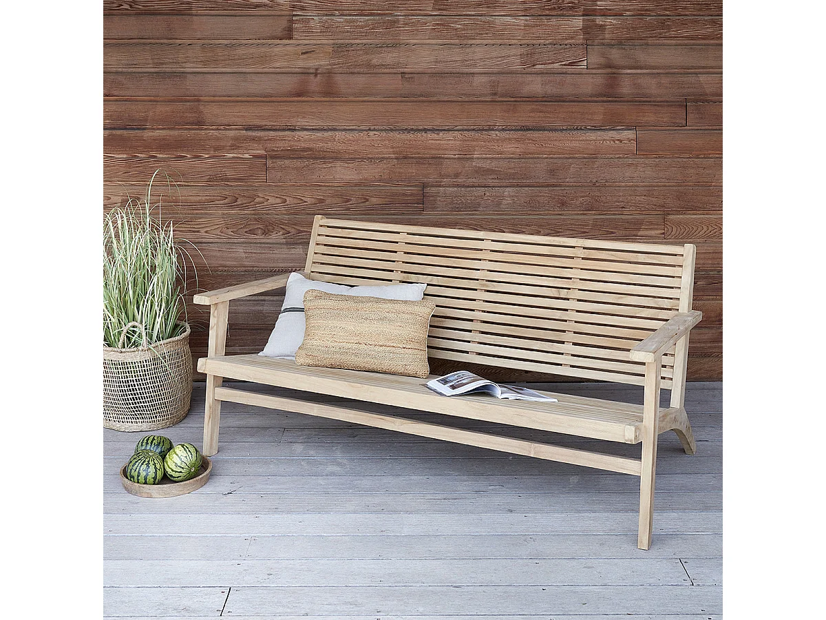 Panchina in teak massello 160 cm