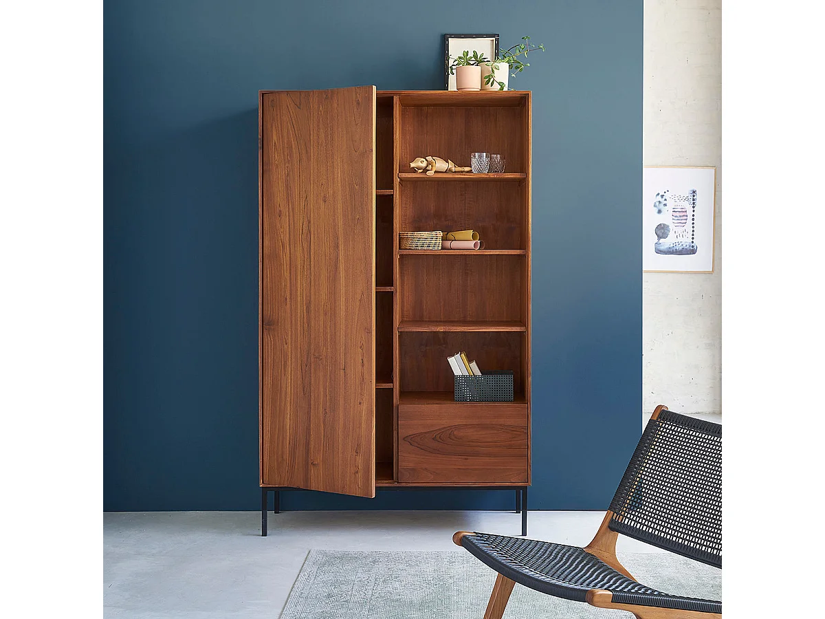 Armadio in teak massello 110 cm