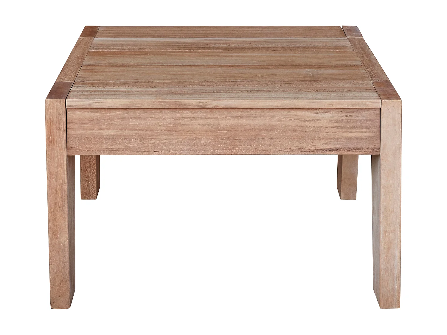 Table basse de jardin en teck massif