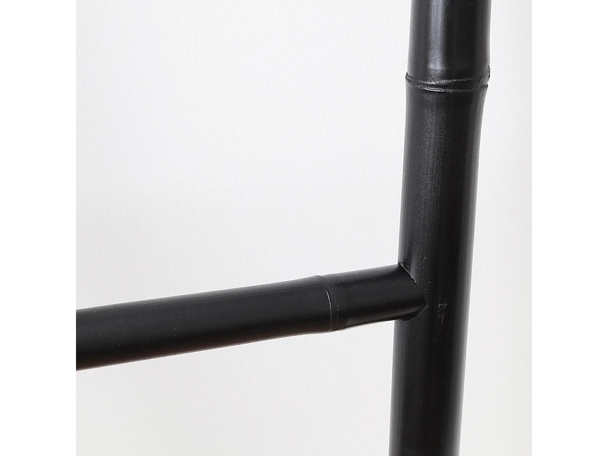 Echelle porte-serviette en bambou noir