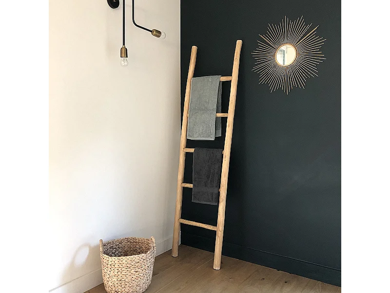 Scala decorativa in teak