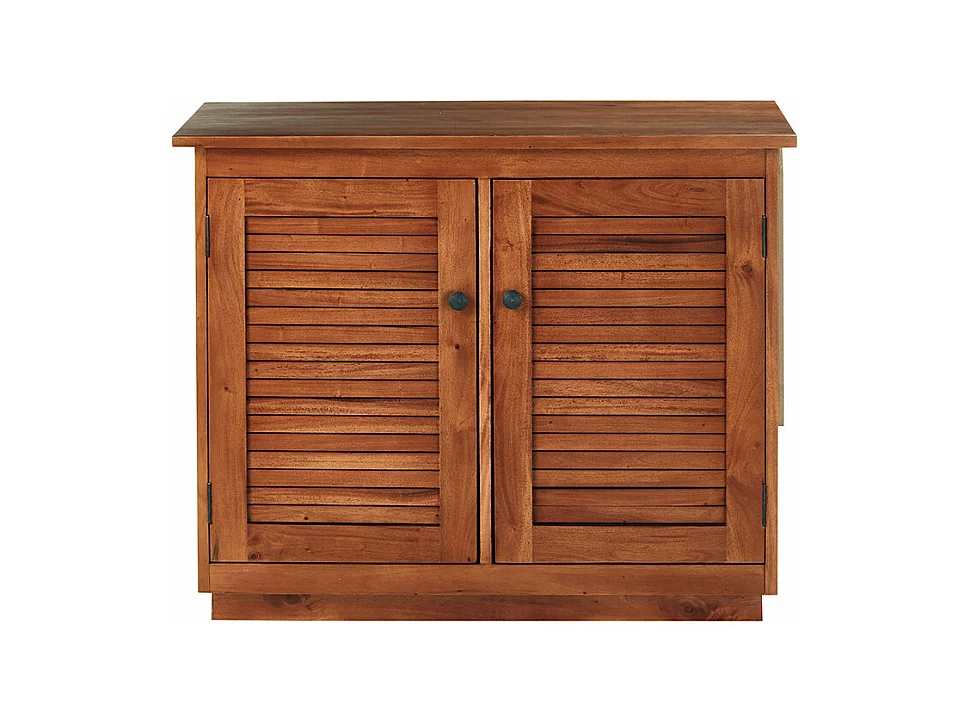 Mobile bagno portalavabo in mogano massello da 97 cm