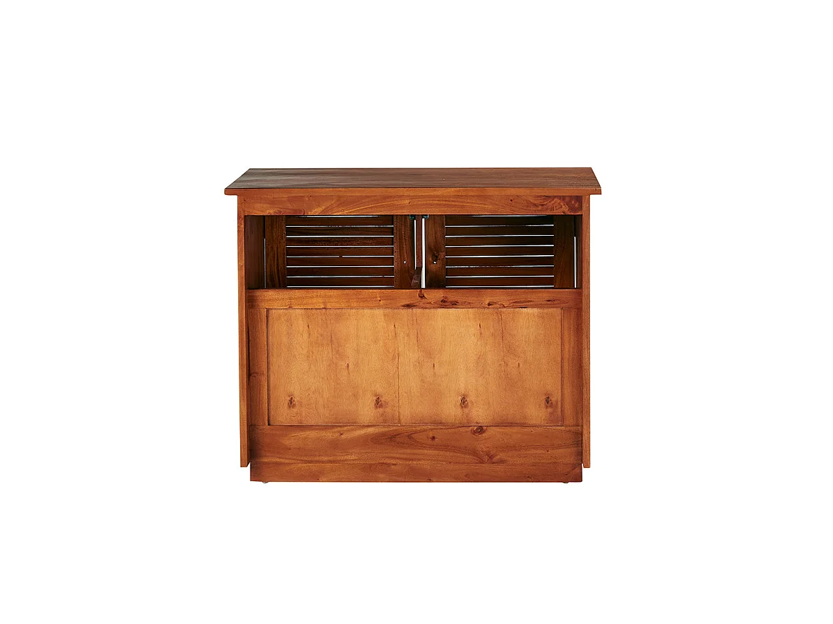 Meuble sous vasque en acajou massif 97 cm NEWPORT