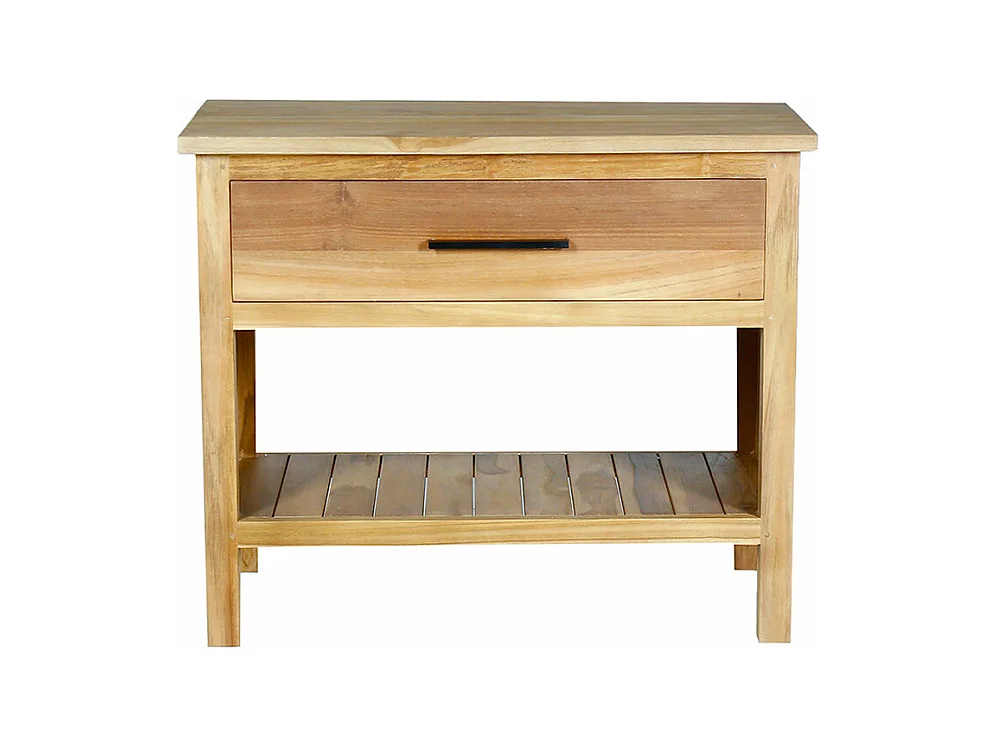Mobile sotto lavabo in teak massello 90 cm