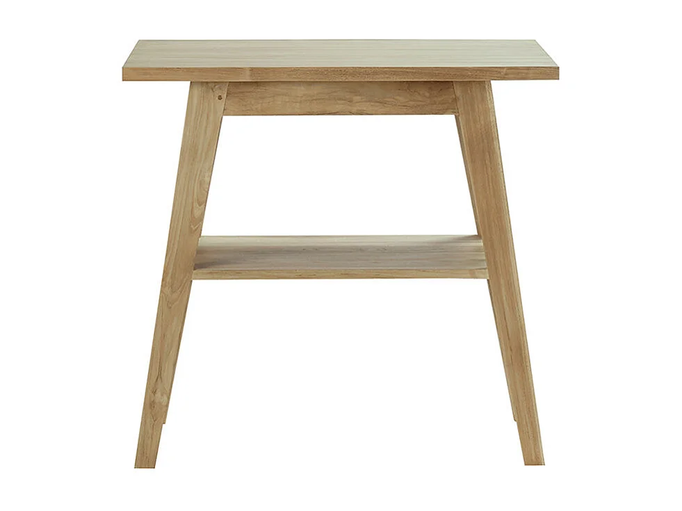 Mueble de baño de madera teca maciza de 80 cm