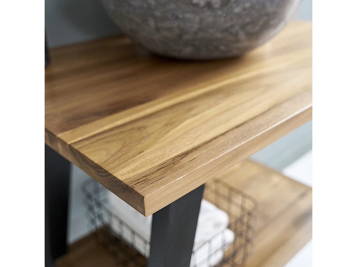 Mobile sotto lavabo in teak massello 80 cm