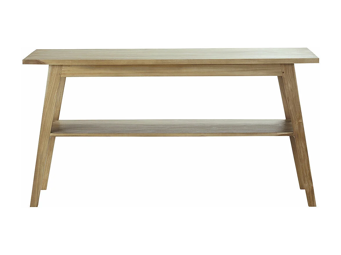 Mueble de baño de madera teca maciza de 150 cm