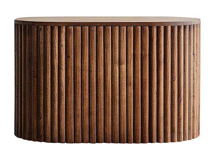 Mueble de baño flotante de madera de mindi maciza con 1 puerta