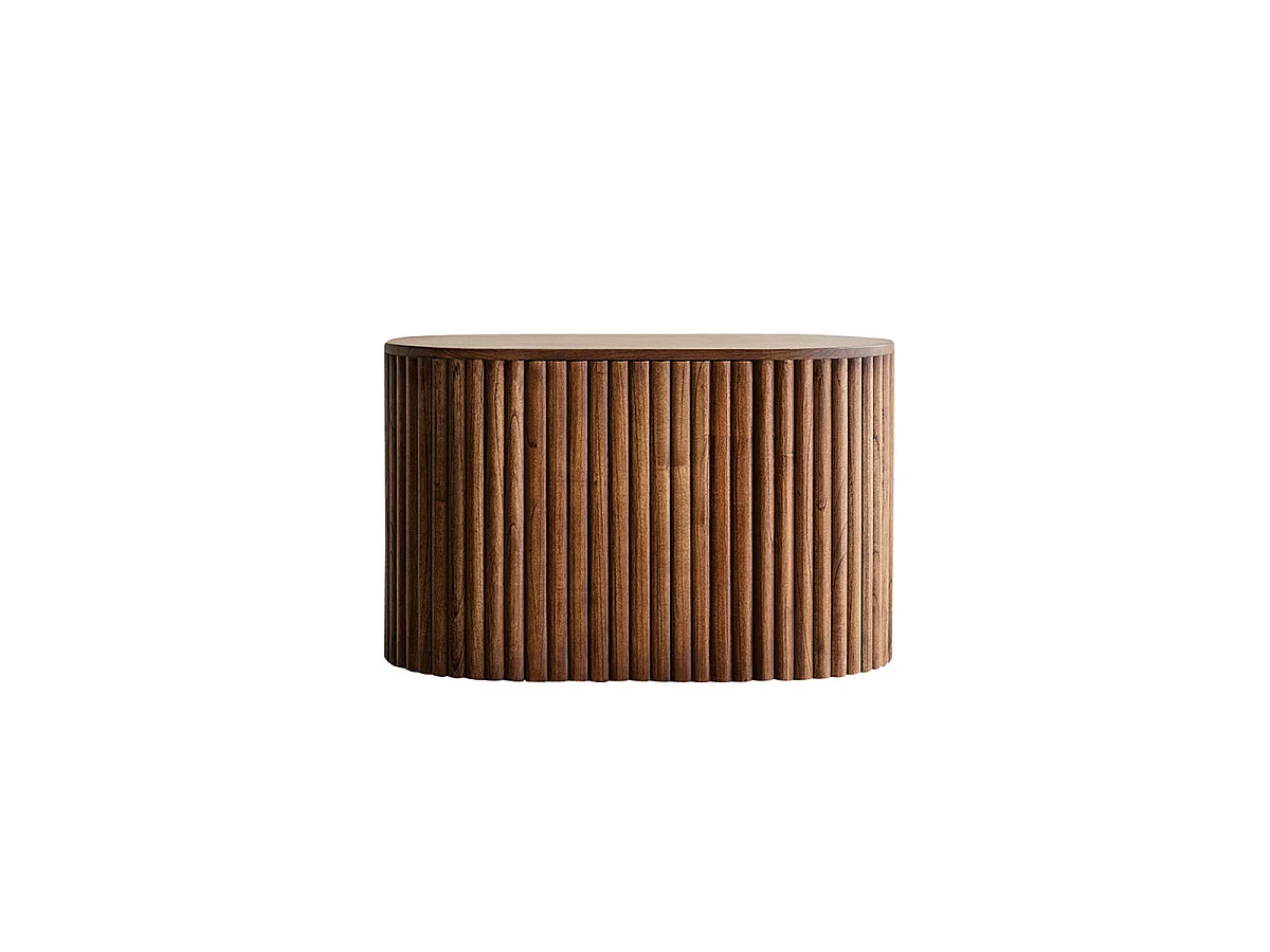 Meuble sous vasque en bois massif 90 cm