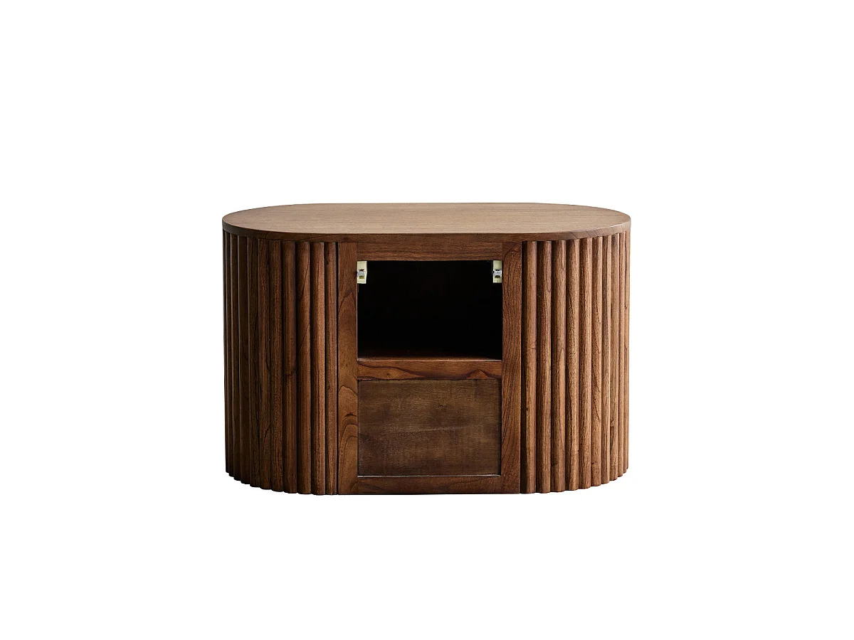 Meuble sous vasque en bois massif 90 cm