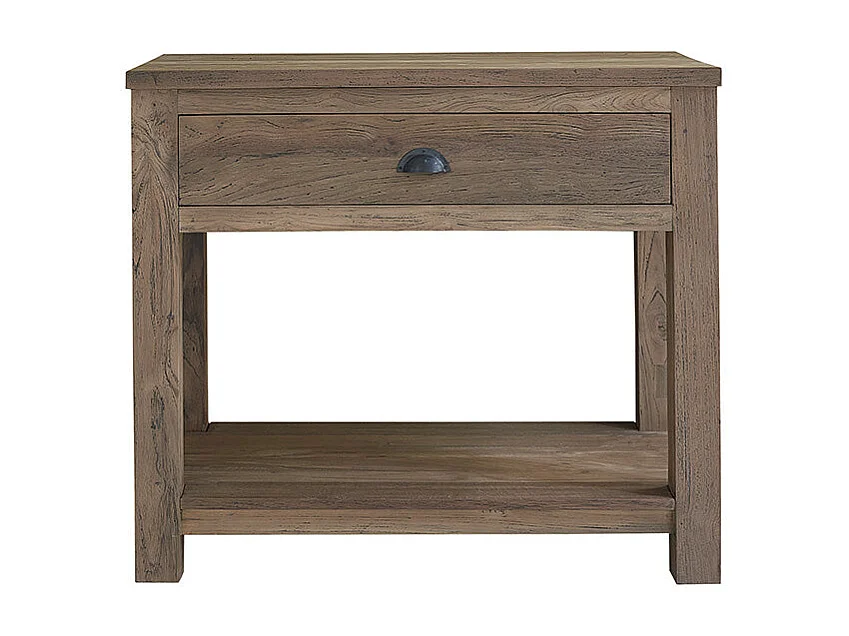 Mobile lavabo 1 cassetto in teak riciclato