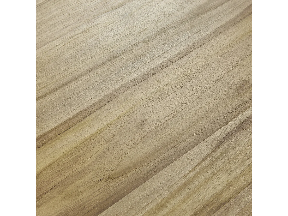 Meuble de salle de bain en teck massif 145 cm