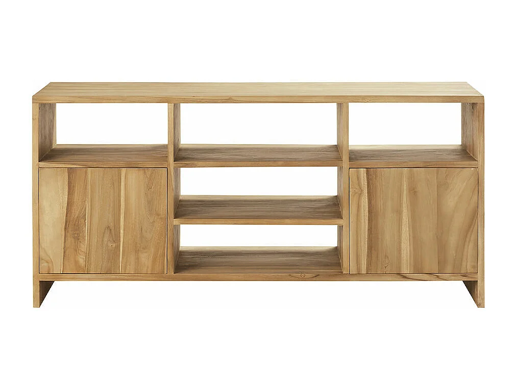 Mueble de baño de madera teca maciza de 160 cm