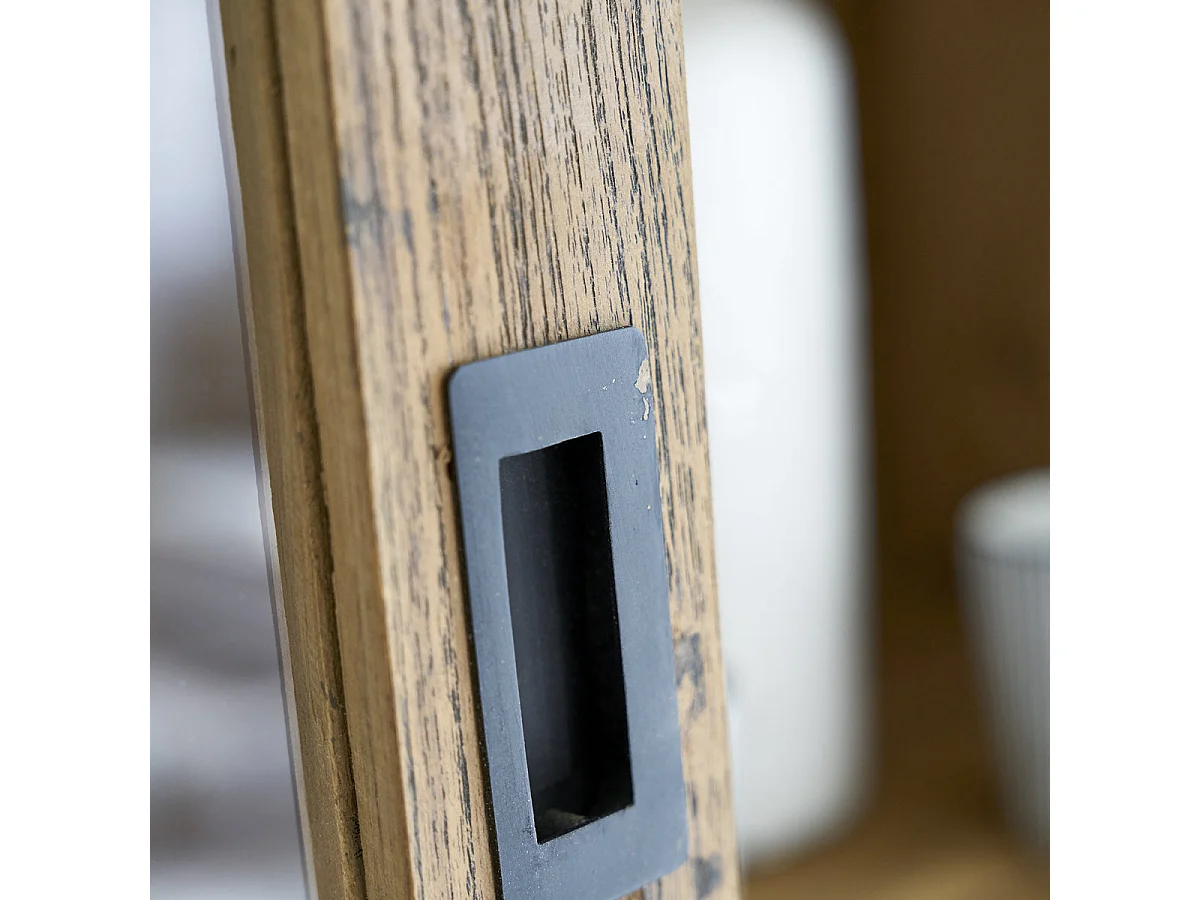 Vaisselier en teck recyclé massif