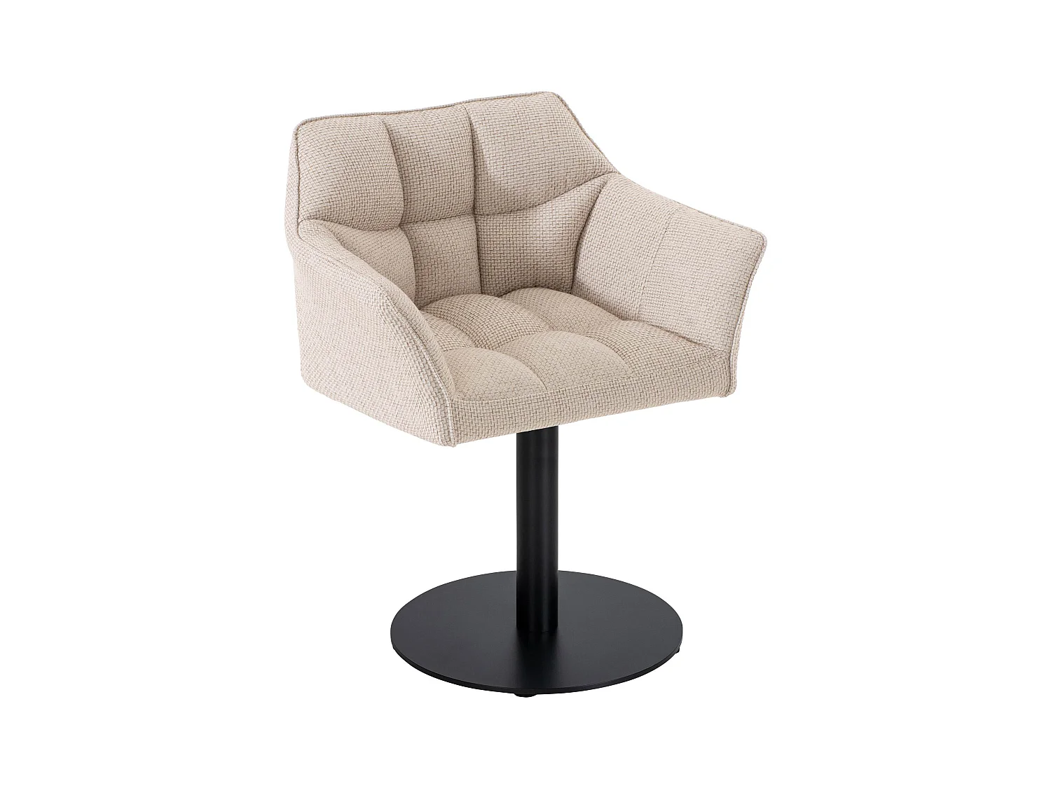 Chaise longue - Tissu - Ivoire - Damaso