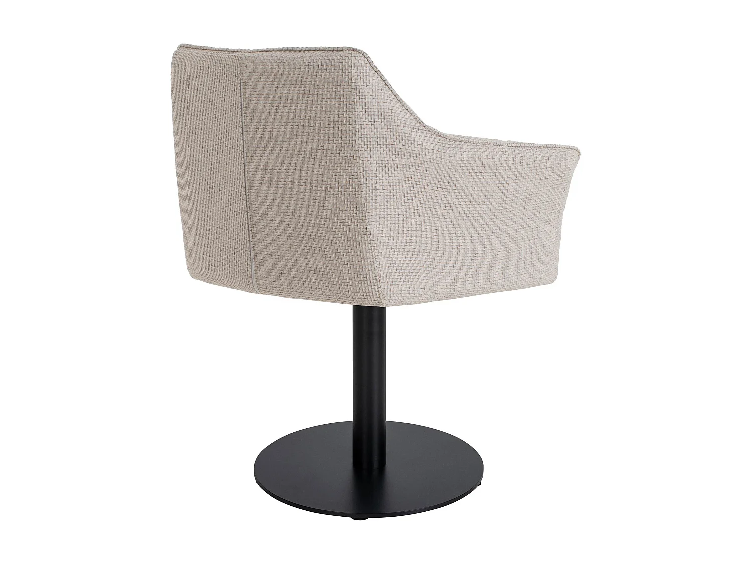 Chaise longue - Tissu - Ivoire - Damaso