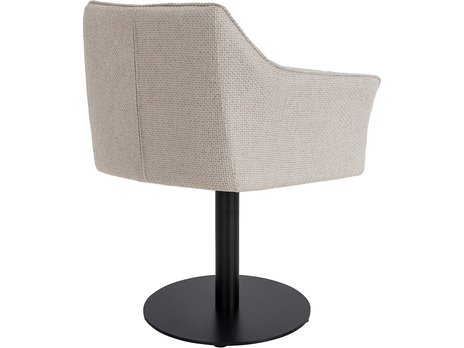 Chaise longue - Tissu - Ivoire - Damaso