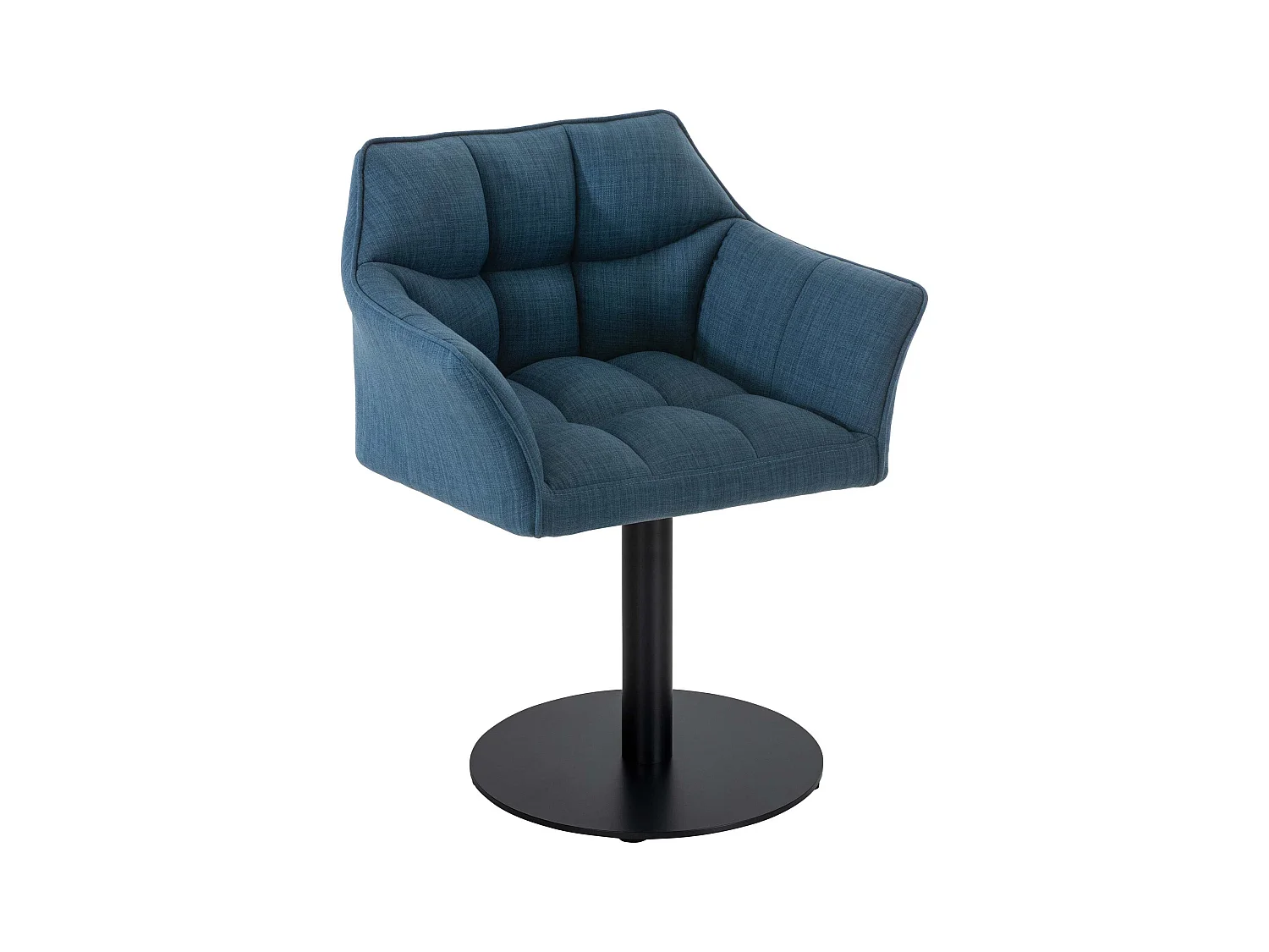 Chaise longue - Tissu - Bleu - Damaso