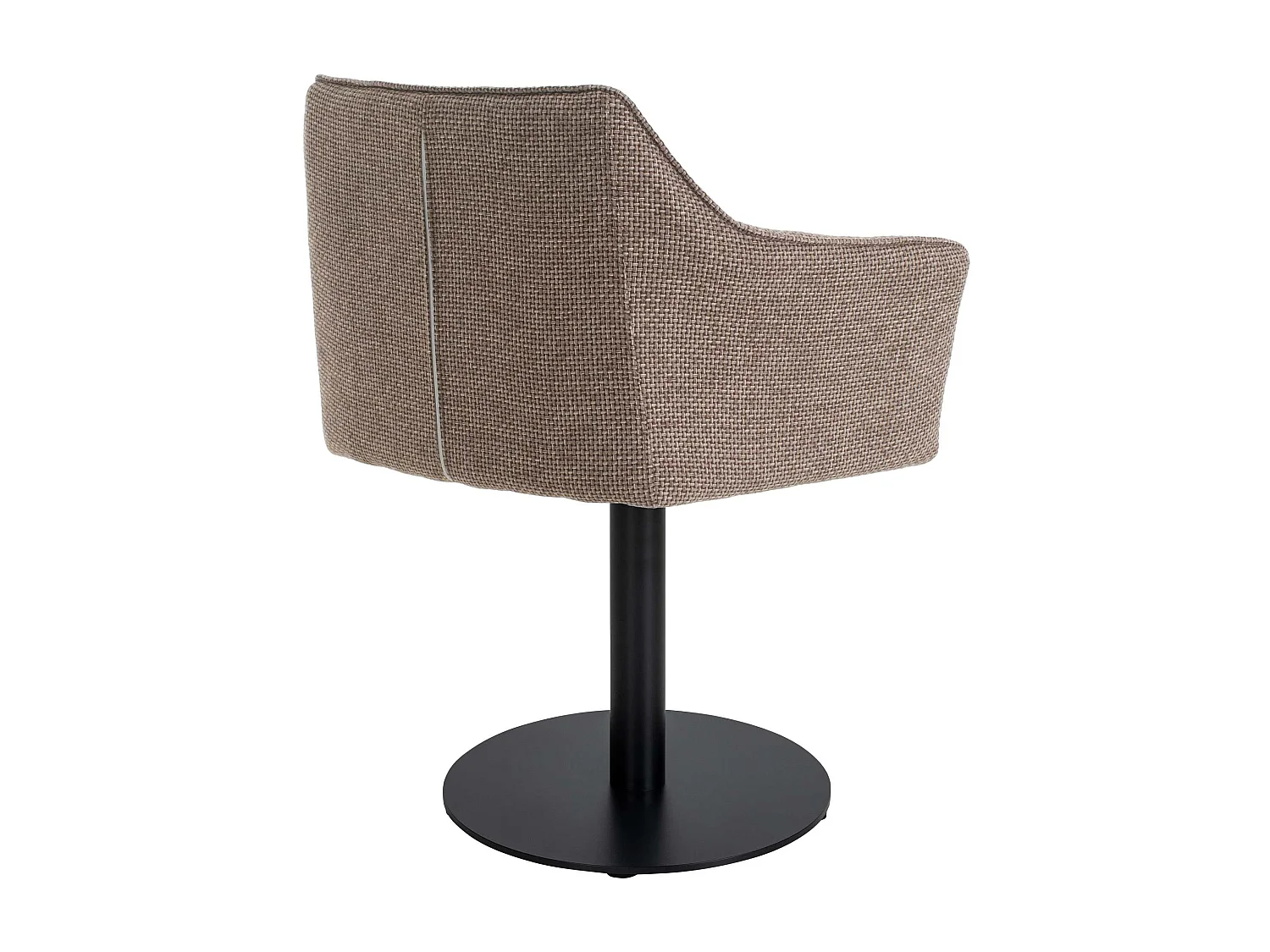 Chaise longue - Tissu - Marron terre - Damaso