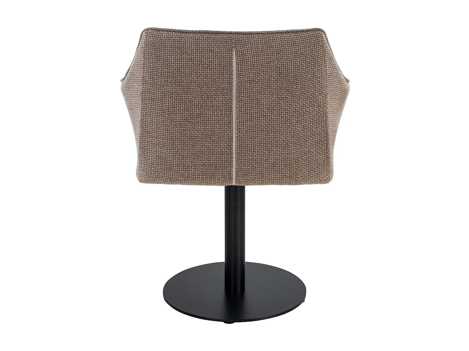 Chaise longue - Tissu - Marron terre - Damaso