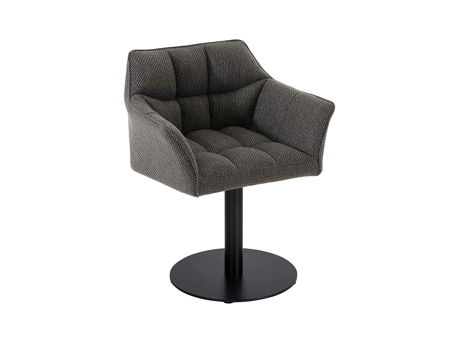 Chaise longue - Tissu - Gris titane - Damaso