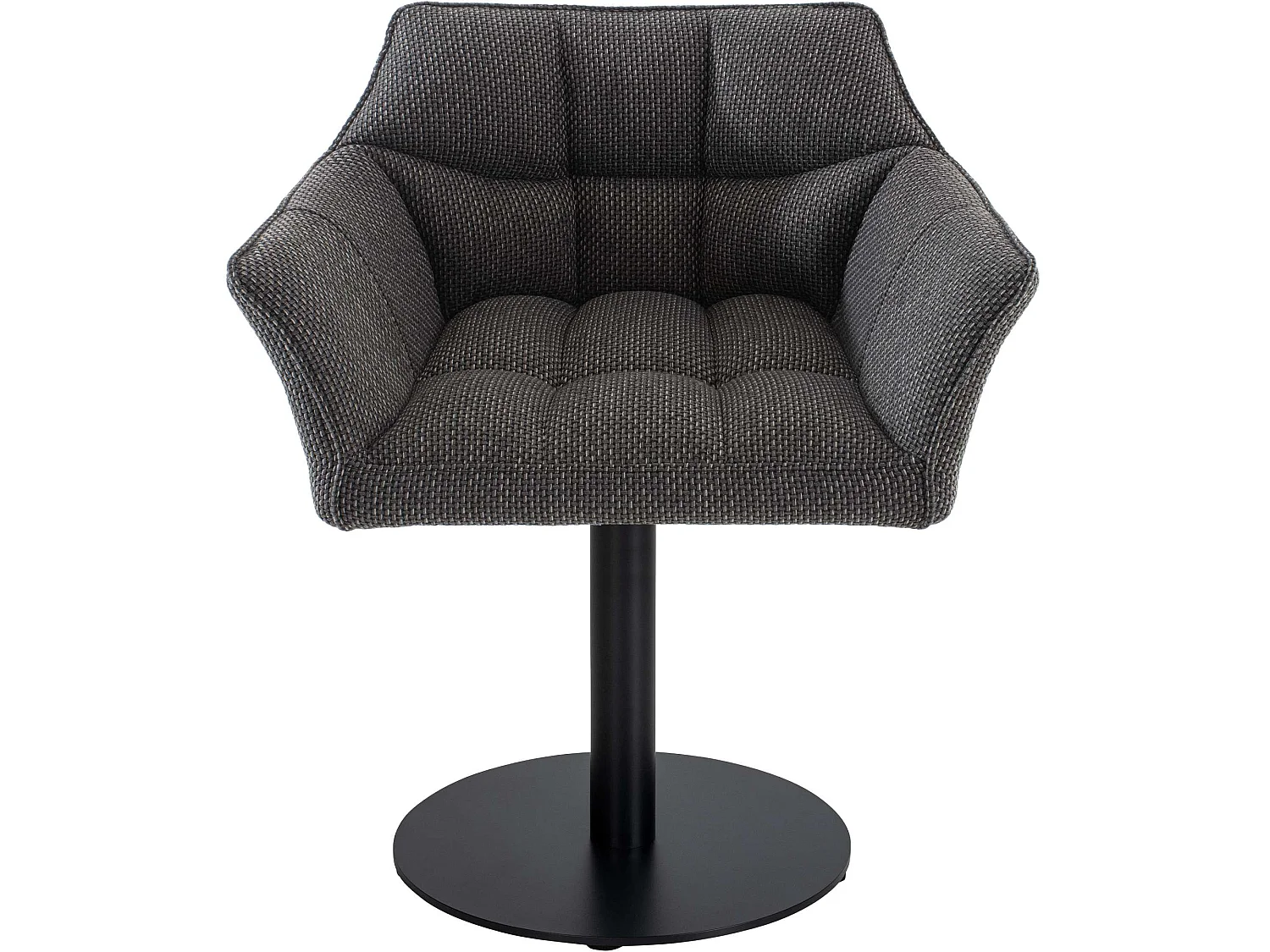 Chaise longue - Tissu - Gris titane - Damaso