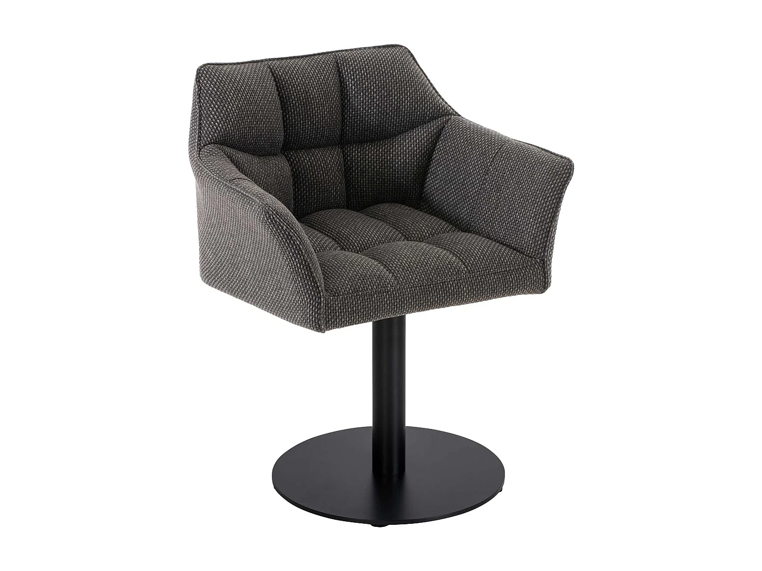 Chaise longue - Tissu - Gris titane - Damaso