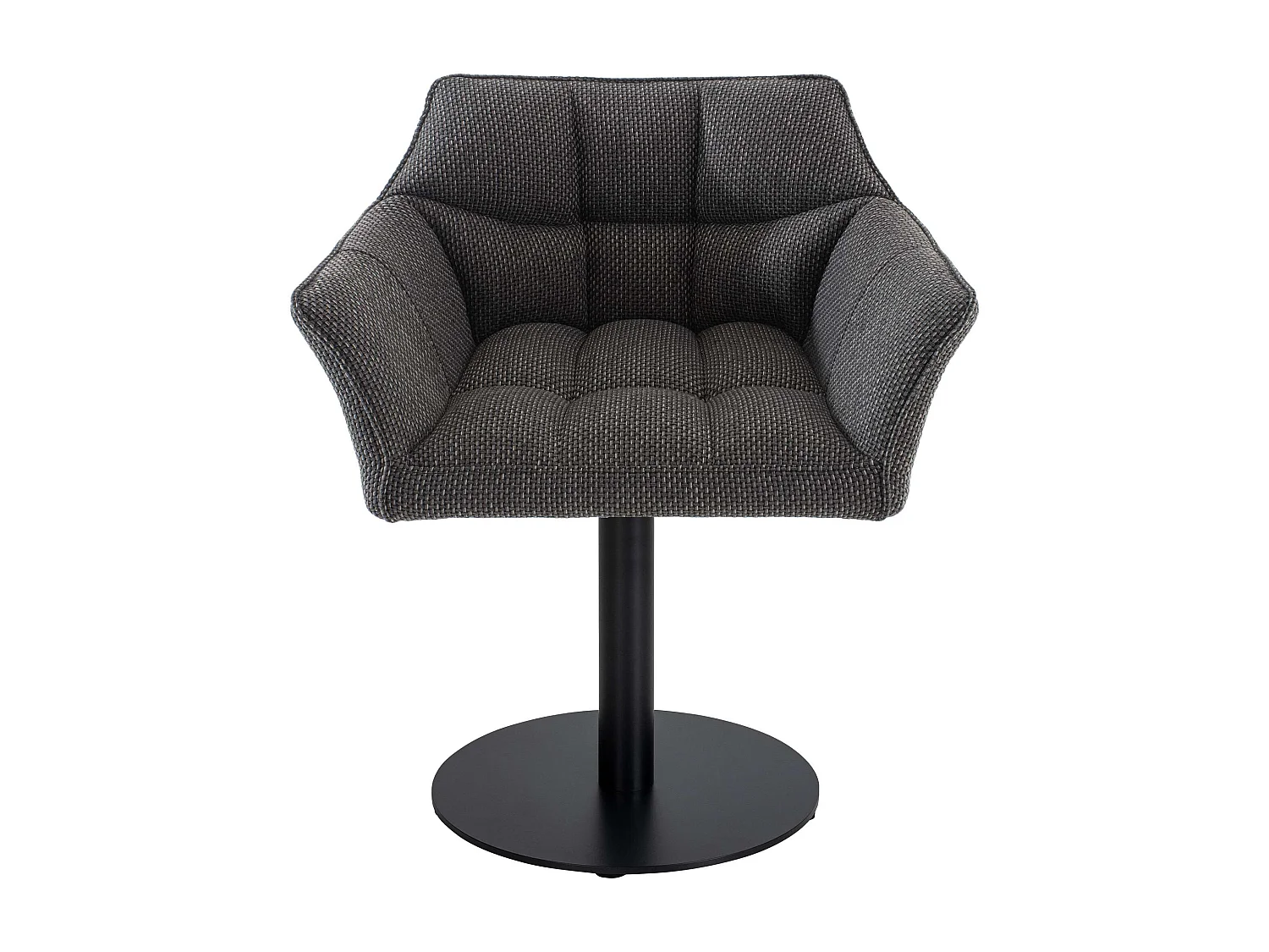 Chaise longue - Tissu - Gris titane - Damaso