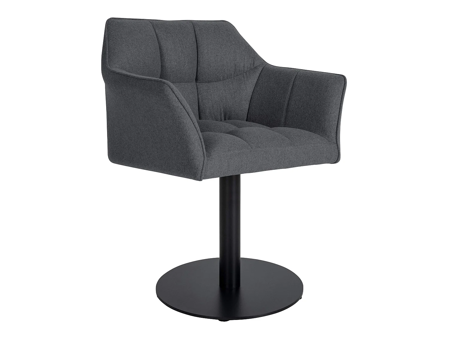 Chaise longue - Feutrine - Gris - Damaso