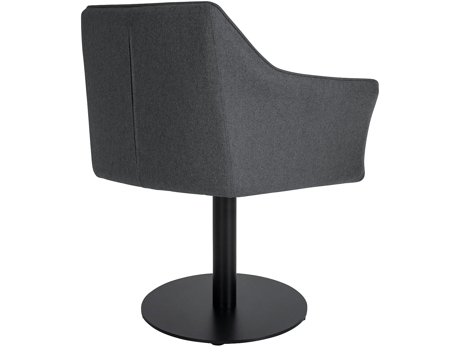 Chaise longue - Feutrine - Gris - Damaso