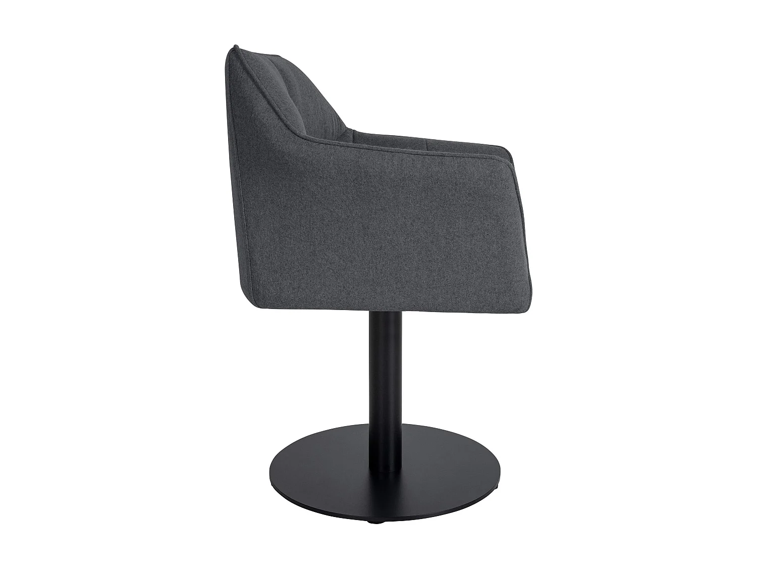 Chaise longue - Feutrine - Gris - Damaso