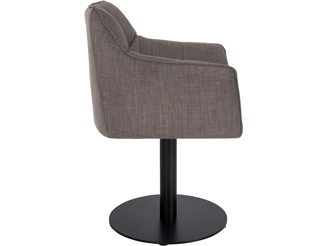 Chaise longue - Tissu - Gris - Damaso